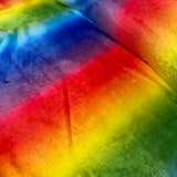 Super Soft Cuddle Fleece - Rainbow - £9.50 Per Metre - Sold By Half Metre