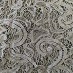 Remnant 021105 1.6m Black Stretch Lace  - 150cm Wide approx