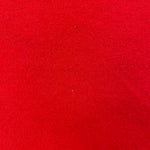 100% Brushed Cotton - Red - £6.00 Per Metre - Sold By Half Metre