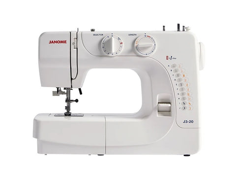 janome j3-20 sewing machine KAYES TEXTILES WESTCLIFF SOUTHEND ESSEX FABRIC SHOP 