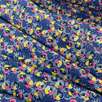 100% Cotton - Winter Pansy - Pansy Parade  - £7.50 Per metre - Sold by Half Metre