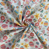 100% Cotton  - Spring Easter Eggs - £9.00 per metre - Sold by half metre