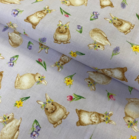 100% Cotton  - Henry Glass - Hoppy Hunting - £12.00 per metre - Sold by half metre