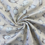 100% Cotton  - White Rabbit - £12.00 per metre - Sold by half metre