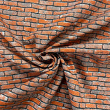 100% Cotton  - Bricks - Red - £12.00 per metre - Sold by half metre