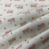 100% Cotton  - Farm Days - Pigs - £10.00 per metre - Sold by half metre