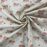 100% Cotton  - Farm Days - Pigs - £10.00 per metre - Sold by half metre