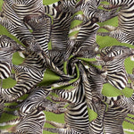 100% Cotton  - Zebras - £10.00 per metre - Sold by half metre