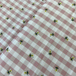 100% Cotton  - Spring Hare  - Bee Picnic  - £8.50 per metre - Sold by half metre