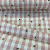 100% Cotton  - Spring Hare  - Bee Picnic  - £8.50 per metre - Sold by half metre