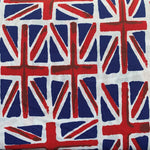 union jack coronation polycotton fabric