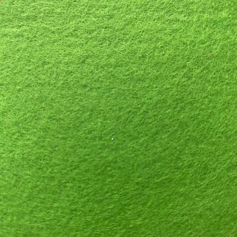 Remnant 150425  20cm Acrylic Felt - Lime Green - 150cm wide