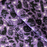 HALLOWEEEEEEEEN LOTS OF DESIGNS - Select Colour - £3.00 Per Metre - Sold By Half Meter