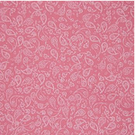 Remnant 210412  2.5m Polycotton Paisley - Pink - 114cm Wide £6