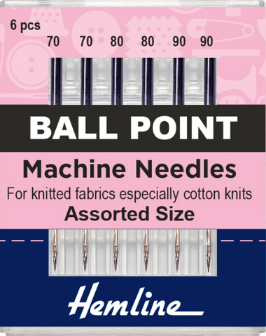 Machine Needles - Ball Point Assorted