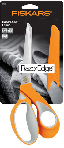 Fiskars Razor Edge Fabric Scissors - 23cm – Kayes Textiles
