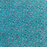 TEENY MINDY FLORAL POLYCOTTON - Select Colour - £3.00 Per Metre - Sold By Half Meter