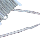 Iron On Diamante & Pearl Trim - 9 Metre Piece