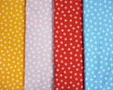 100% Washed Floral Cotton  -  Select Colour - £10.00 Per Metre - Sold by Half Metre