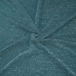 Metallic Lurex Jersey - Dark Green - Sold By Half Metre