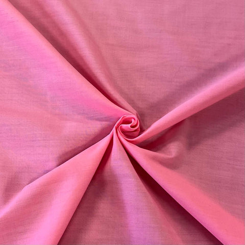 Remnant 050511  1.65cm x 112cm Pink Polycotton
