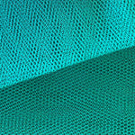 0.35m x 1.4m Emerald Green Dress Net  - Remnant 250526