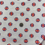Remnant 100721 3m 100% Cotton - Digital Union Jacks