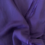 Remnant 70413   2m Aubergine Georgette - 150cm Wide