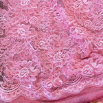 Remnant 20809    1m x 150cm Coral Lace