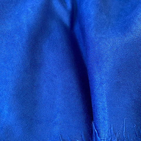 Remnant 40804  1m x 150cm Royal Suedette £4