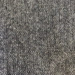 Remnant 150427  65cm appx x 150cm Black and white Wool Mix Speckled Coating