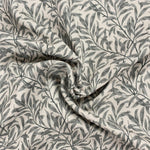 100%  Cotton  - William Morris Willow Bough in Silver £8.50 Per Metre - Sold by Half Metre