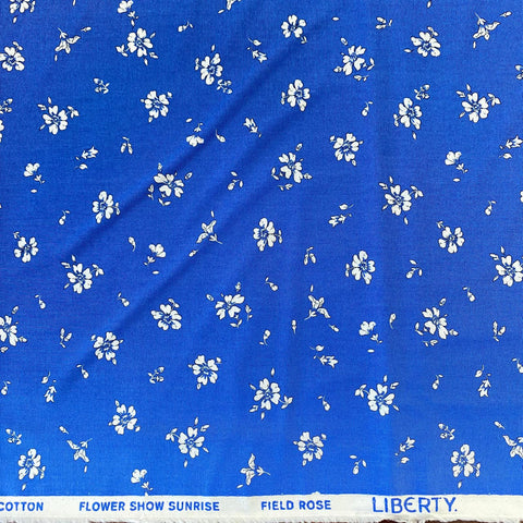 Remnant 110830  1.4m  Liberty 100% Cotton Poplin Flower Show Sunrise