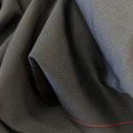 Remnant 110837  1m Charcoal Grey Wool Mix Suiting  150cm Wide