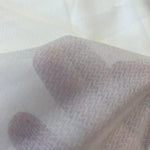 Remnant 120806   2.5m x 1.5m Fine White Knitted Lining