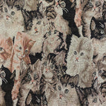 Tapestry - CATS - £10.00 Per Metre - Sold by Half Metre