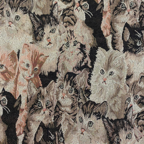Tapestry - CATS - £10.00 Per Metre - Sold by Half Metre