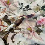 Remnant 120812  1m Stunning Printed Chiffon x 140cm