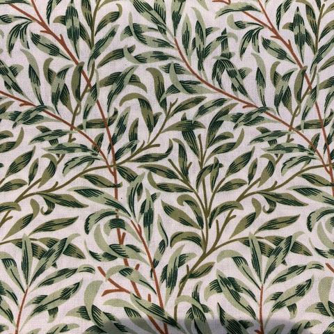 Remnant 131002  1m Polycotton William Morris 112cm Wide