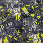 Remnant 130902  1.25m x 150cm Cotton / Viscose Stunning Parrot Fabric