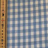 Gingham Mixed Fibres Linen Look  - £7.00 Per Metre - Select Design - Sold By Half Metre