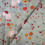 Double Sided Quilted Polycottons in 6 Fabulous Designs- £15.50 Per Metre - Select Design -         Sold By Half Metre