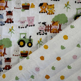 Double Sided Quilted Polycottons in 6 Fabulous Designs- £15.50 Per Metre - Select Design -         Sold By Half Metre