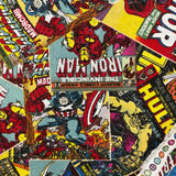 100% Cotton - Marvel Comic Book - Sold By Half Metre