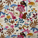 STOF FRANCE Cotton Jersey - "Moana" Pretty Girls Summer Fabric £8.00   Per Metre - Sold By Half Metre
