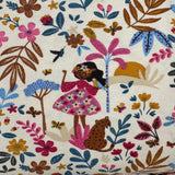 STOF FRANCE Cotton Jersey - "Moana" Pretty Girls Summer Fabric £8.00   Per Metre - Sold By Half Metre
