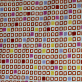 STOF FRANCE Cotton Jersey - Colourful Mini Squares Fabric £8.00   Per Metre - Sold By Half Metre