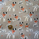 Dalmatian Dogs Polycotton Print - £4.00 Per Metre -  Sold by Half Metre
