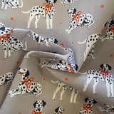 Dalmatian Dogs Polycotton Print - £4.00 Per Metre -  Sold by Half Metre