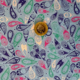 2 Metre Wide - Fabulous Designs of Printed Cotton Jerseys - Just £6.00 Per Metre - Sold By Half Meter